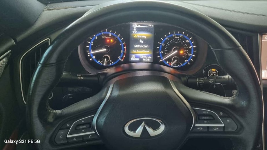 2017 Infiniti Q60 Red Sport