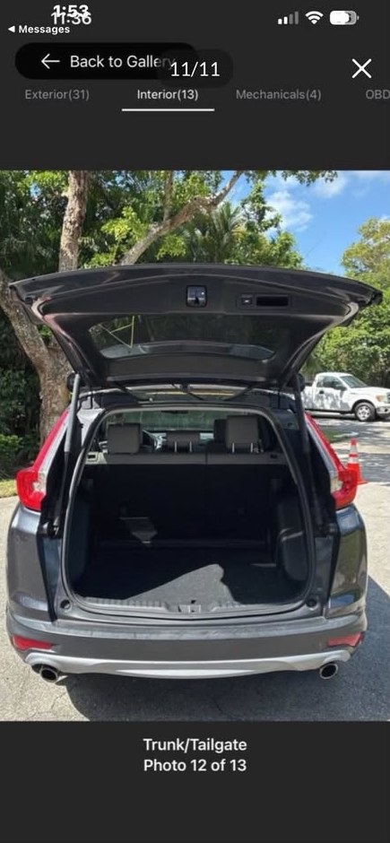 2017 Honda Cr-v Touring Sport