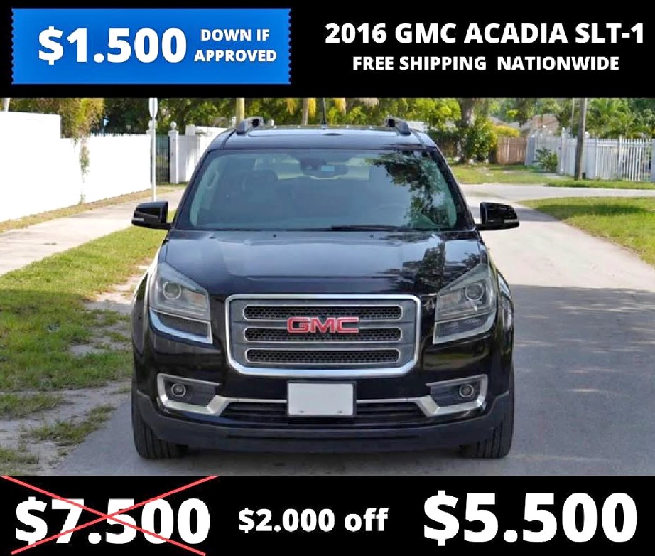 2016 GMC Acadia SLE-1 Sport