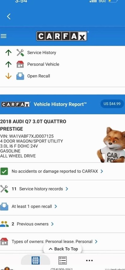 2018 Audi Q7