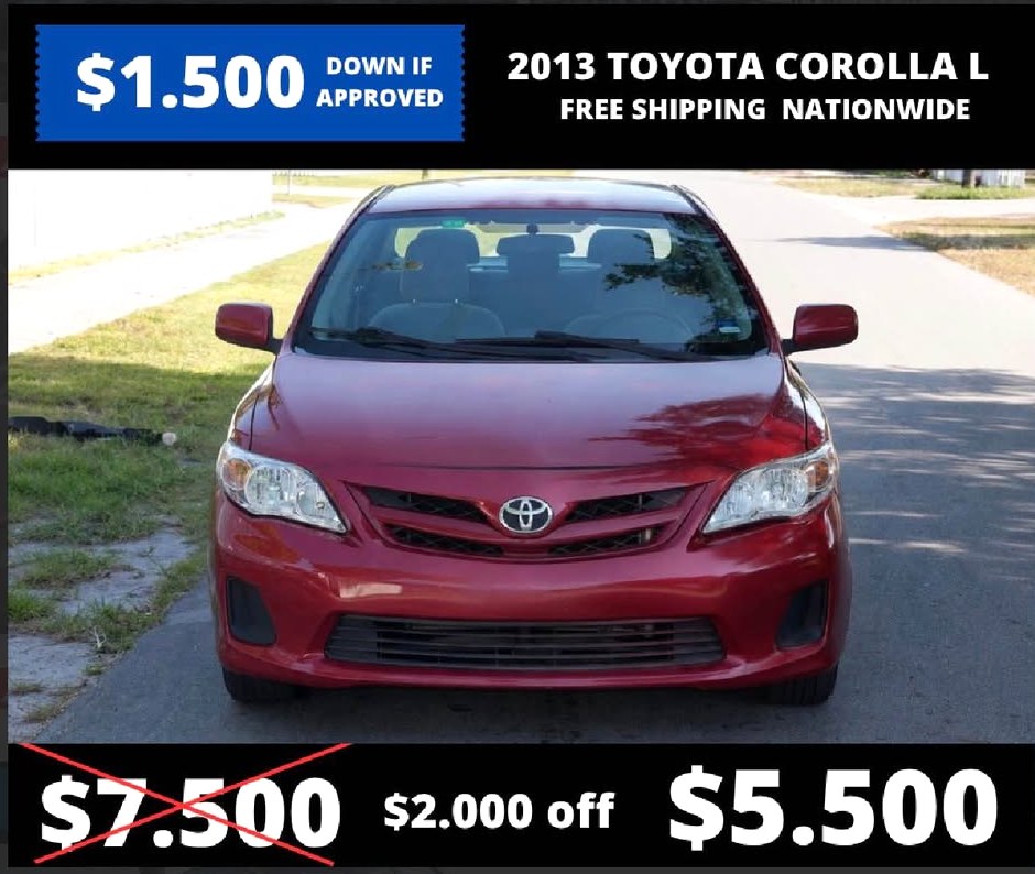 2013 Toyota Corolla L Sedan