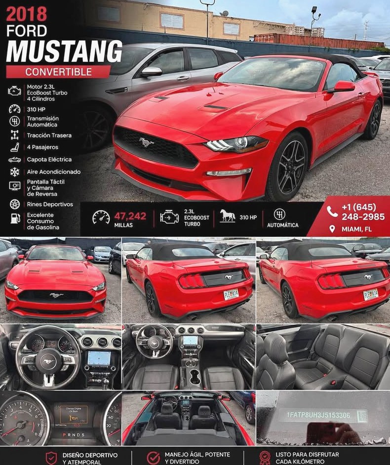 2018 Ford Mustang Convertible