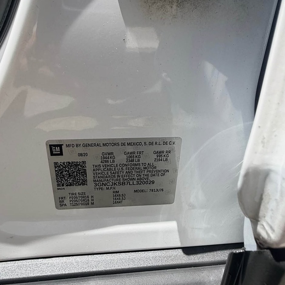 2020 Chevrolet Trax LS Sport