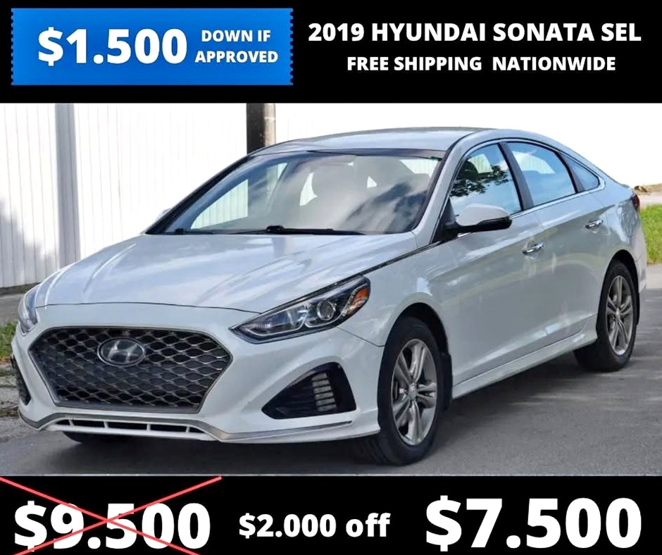 2019 Hyundai Sonata SEL Sedan