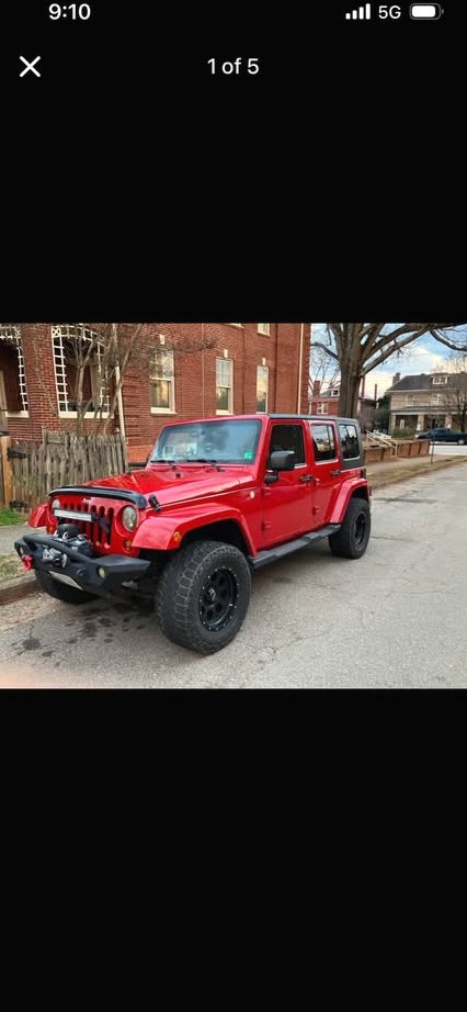 2010 Jeep Wrangler unlimited Sahara