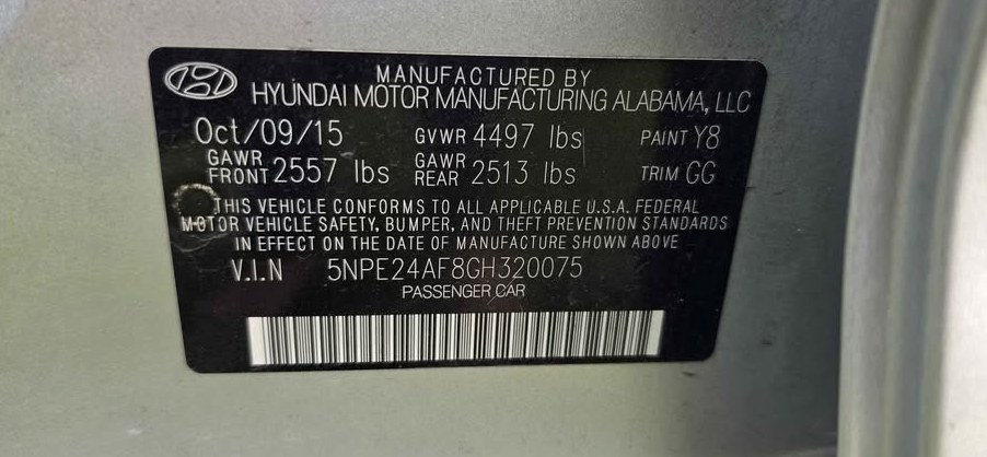 2017 Hyundai Sonata