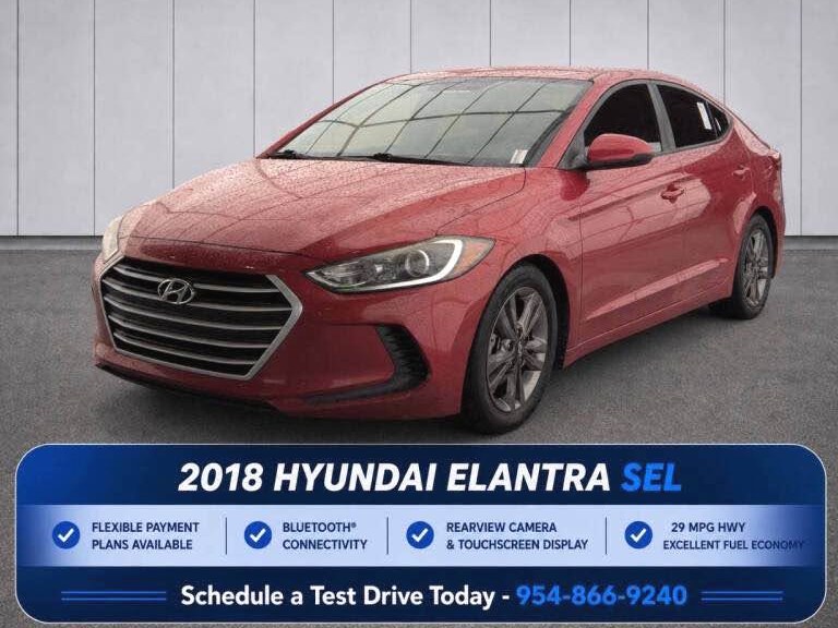 2018 Hyundai Elantra SEL Sedan