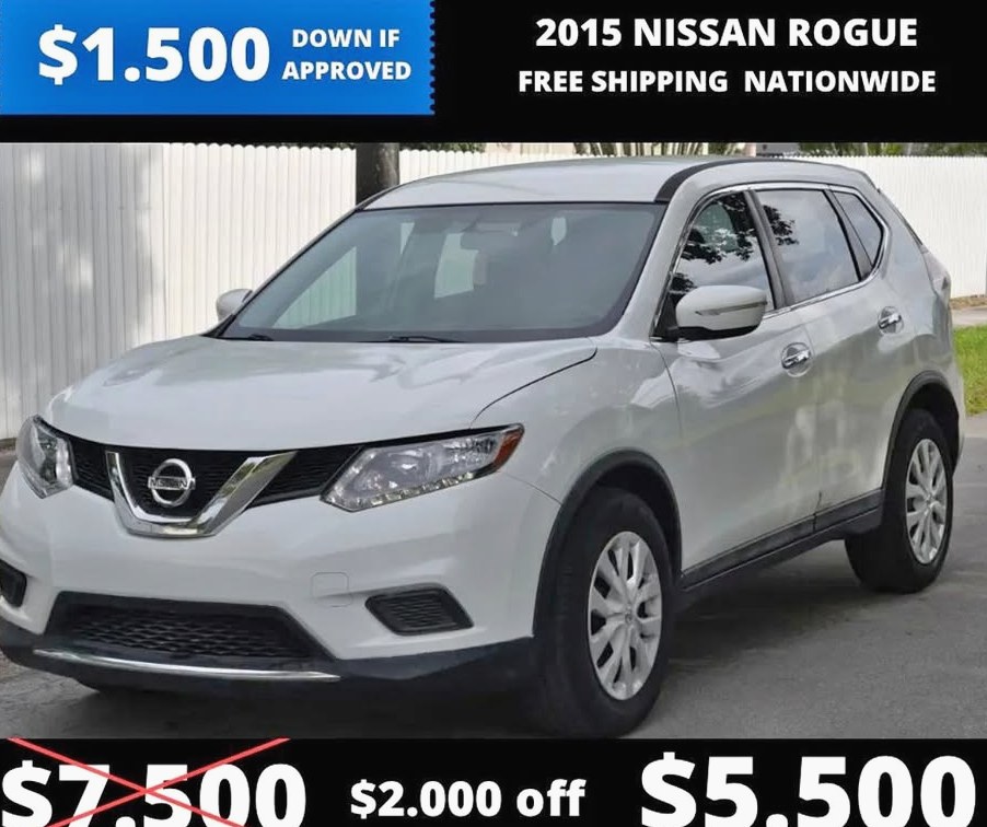 2015 Nissan Rogue S Sport
